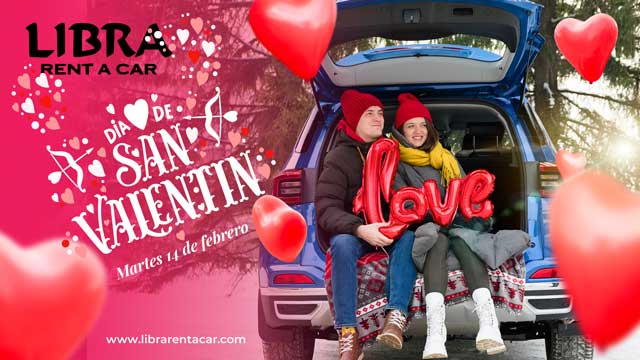 Oferta San Valentín Rent a car