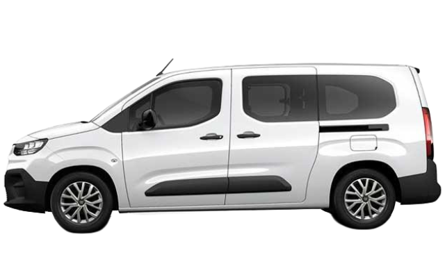 Fiat Doblò 7 seater automatic 2025 car rental Málaga airport