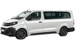 Opel Vivaro XL AT8 2025 9 seater automatic car hire Málaga airport