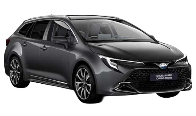 Toyota Corolla Hybrid Touring Sport automatic 2025 car hire Málaga