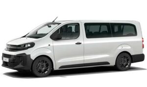 Opel Vivaro XL AT8 2025 9 seater automatic car hire Málaga airport